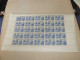 N° 607 En Feuille  De  25 Timbres Entières Neuves - Full Sheets