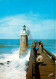 CAPBRETON Les Pecheurs à La Ligne Devant Le PHARE (scan Recto-verso) QQ 1107 - Capbreton