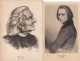5 Postcards  Franz Liszt One Art Card Embossed Born In Doborjan  Piano Photo Nadar - Hongrie