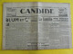 Journal Candide Du 10 Décembre 1941. Collaboration Antisémite Blum Sennep Daudet Tharaud Barthelemy Dominique - Other & Unclassified
