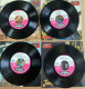 Disque Vinyle 45T - Jacques DUTRONC ‎– Lot De 4 Disques - Disco & Pop