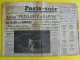 Journal Paris-Soir Du 24 Avril 1940. Norvège Lebrun Plubeau Narvik Suède Bergen Trondhjem - Other & Unclassified