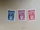 Hongrie (1951) Stamps YT N 1002/1004 Imperfored - Unused Stamps