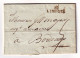 Lettre 1806 Limoges Delmas Frères Haute-Vienne Pour Bordeaux Gironde Meyer Antimoine - 1801-1848: Precursors XIX