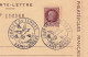 Carte Lettre Saint Brieuc Côtes D'Armor Journée Nationale Du Timbre 1943 Maréchal Pétain Bretagne Guy Doré - 1941-42 Pétain