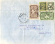 LETTRE AVION CACHET HEXA TIRETE SAIGON A COCHINCHINE 15/7/48 POUR PARIS - Cartas & Documentos