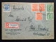 Sachsen 1946, Bedarfsbrief Einschreiben Großwuscherwitz Nach Berlin MiF - Storia Postale
