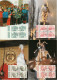 Schweiz Suisse 1985: Zumstein 594H-599H Michel 1100-05 D (teilgezähnt) Aus Heft #57 Maximum-Karten Mit Passenden Ort-⊙ - Maximumkaarten