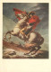 Art - Peinture Histoire - Jacques-Louis David - Napoléon Bonaparte Franchissant Les Alpes Au Saint-Bernard - CPM - Carte - Histoire