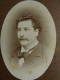 Photo CDV Disderi à Paris  Portrait Homme Moustachu  Cheveux Frisés Sec. Emp. CA 1865-70 - L445 - Alte (vor 1900)