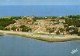 CPSM Grand Format L' ILE D'AIX  Vue Aérienne Les Remparts La Ville Et à Droite La "Maison De L'Empereur "  Colorisée  RV - Altri & Non Classificati