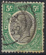 TANGANYIKA 1927 KGV 5c Black & Green SG93 FU - Tanganyika (...-1932)