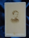 Photo CDV Disderi  Paris  Portrait Petit Garçon  Col Avec Un Noeud  Sec. Emp. CA 1865-70 - L445 - Oud (voor 1900)