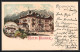 Lithographie Reichenau, Hotel Fischer Gegen Die Berge  - Other & Unclassified