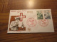 FDC - 1er Jour - France - 1966 - Croix Rouge - 1960-1969