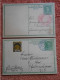 Österreich 2 Postkarte - Brieven En Documenten