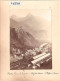 Delcampe - Dépt 73 - AUSSOIS - Photographie Ancienne 12,1 X 17 Cm Sur Carton 17,1 X 22,6 Cm - POINTE DE L'ÉCHELLE - (1911) - Photo - Other & Unclassified