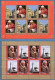 Vatican 2007 Pape Benedict 80 Year Minisheets Of 3 Values MNH - Cristianismo
