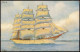 Jungenschulschiff ,,Großherzogin Schiffe Segelschiffe/Segelboote 1913 - Sailing Vessels