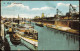 Ansichtskarte Köln Hafen, Dampfer - Kräne 1913 - Koeln