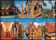 Ansichtskarte Ulm A. D. Donau Fußgängerzone Rathaus Schiefes Haus 1998 - Ulm