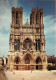 51 - Reims - Cathédrale Notre Dame - Façade - CPM - Carte Neuve - Voir Scans Recto-Verso - Reims