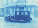 Automobile * RARE Photo Cyanotype * Forme Ronde Grand Luxe Sur Chassis PEUGEOT * Garage Automobiles à Montrouge - PKW
