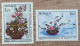 Monaco - YT N°1597, 1598 - Concours International De Bouquets - 1987 - Neuf - Nuevos