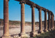 Jordan PPC The Forum Of Jerash Ancient Ruins Zkaili Library, Amman (2 Scans) - Giordania