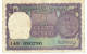 INDIA P77w  1 RUPEES1979 Sign. SINGH   Letter A    VF  2 P.h. - India