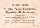 CHROMO IN DEN LEEUW J. DE VOS-PEETERS A ANTWERPEN CRESSERELLE VULGAIRE - Autres & Non Classés