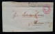 Baden, Umschlag 3 Kr. U6 Gelaufen Worms - Lettres & Documents