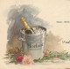 Menu Ancien 1946 CHAMPAGNE MORLAND  CAPRON ROGER Mariage - Menus