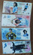 Fantasy- Diego-Maradona The Argentinian Soccer Legend Lot 13 Banknote Reproductions - Argentina