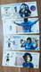Delcampe - Fantasy- Diego-Maradona The Argentinian Soccer Legend Lot 13 Banknote Reproductions - Argentinië