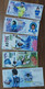 Delcampe - Fantasy- Diego-Maradona The Argentinian Soccer Legend Lot 13 Banknote Reproductions - Argentine