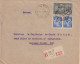 Iris, N° 434 En Paire + N° 448 Sur Lettre Recommandée De Mars 1940. - 1939-44 Iris