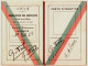 31 - PAP34656PAP - TOULOUSE - Corniche Toulousaine - Carte D'identité Cartonnée -1912-1913 - Très Bon état - HAUTE-GARON - Mitgliedskarten