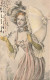 N°25016 - Carte Illustrateur - Style Bottaro - Femme Avec Ombrelle Ouverte - 1900-1949