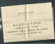 Enveloppe Cont.'allocution Du 20/12/1960 Par Le Général De Gaulle Concernant L'autodetermination De L'Algérie  MALB13706 - Documents Historiques