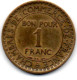 1 Franc 1922 - 1 Franc