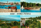 73030377 Rab Croatia Suha Punta Hafenpartie Esel Fahrgastschiff Panorama Rab Cro - Croatie