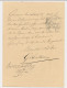 Buitenpost - Trein Takjestempel Harlingen - Winschoten 1877 - Lettres & Documents