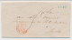 Wyhe - Trein Takjestempel Zutphen - Leeuwarden 1869 - Lettres & Documents