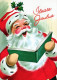 WEIHNACHTSMANN SANTA CLAUS WEIHNACHTSFERIEN Vintage Postkarte CPSM #PAJ853.DE - Santa Claus