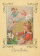 ENGEL WEIHNACHTSFERIEN Feiern & Feste Vintage Ansichtskarte Postkarte CPSM #PAJ188.DE - Angeli