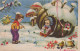 NIÑOS NIÑOS Escena S Paisajes Vintage Tarjeta Postal CPSMPF #PKG587.ES - Taferelen En Landschappen