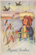 NIÑOS NIÑOS Escena S Paisajes Vintage Tarjeta Postal CPSMPF #PKG648.ES - Scènes & Paysages