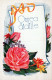 FLORES Vintage Tarjeta Postal CPA #PKE601.ES - Blumen