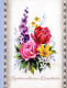 FLORES Vintage Tarjeta Postal CPSM #PAR598.ES - Flores